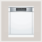 Máy Rửa Chén Bán Âm Series 6 Bosch SMI68MS04E/ Nhập Khẩu Liên Bang Đức